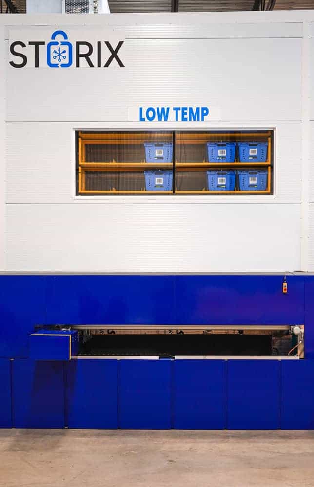 Storix cold chain system for online grocery fulfillment